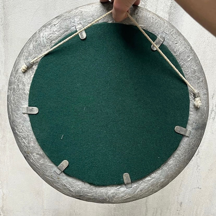 Miroir en étain